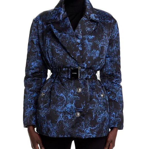 L’Agence Willene Puffer Coat – Designer Belted Winter Jacket NWT Size XS - Picture 3 of 7